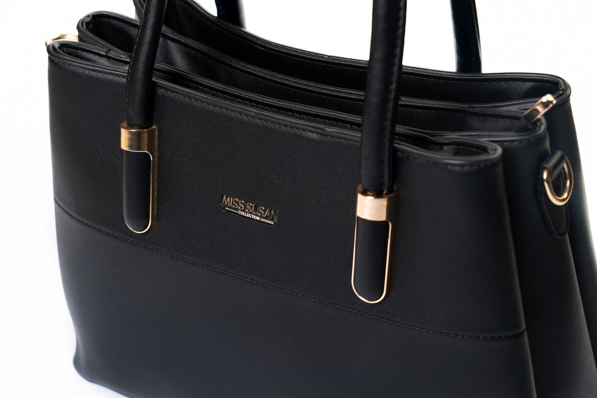 Black Medium Handbag