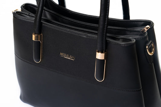 Black Medium Handbag